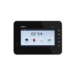 TERMINAL INTERNO VIDEO PORTEIRO IP TVIP2000HF BLACK PIANO