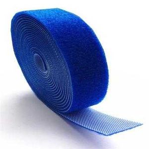 VELCRO DUPLA FACE ROLO 3MT - AZUL - OCEANO