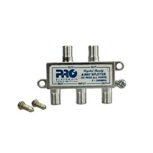 DIVISOR 1:4 SATELITE 5 - 2400MHZ SOLDER BACK DC PAS - PROQUALIT