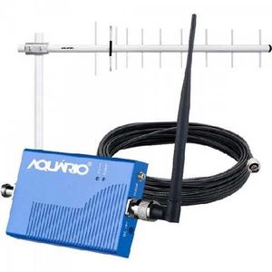 KIT REPETIDOR CELULAR 800MHZ 60DB - AQUARIO
