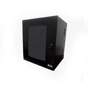 MINI RACK 19 12U X 400MM ACR PRETO - MAX ELETRON