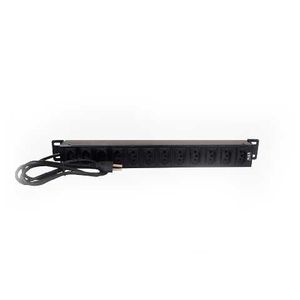 REGUA RACK 12 PONTOS DE TOMADAS 10A - MAX ELETRON