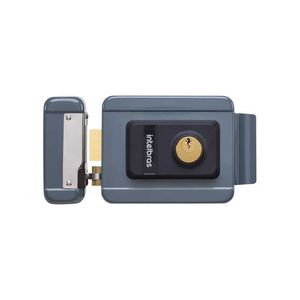 FECHADURA ELETRICA DE CILINDRO FIXO FX 2000 CINZA