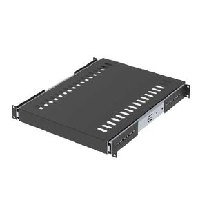 BANDEJA DESLIZANTE 19 1U P580 PRETO - FIBRACEM